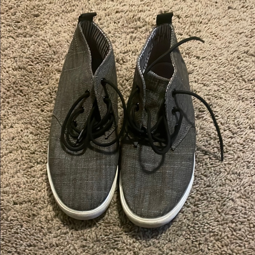 Heather Gray Chukka Boots